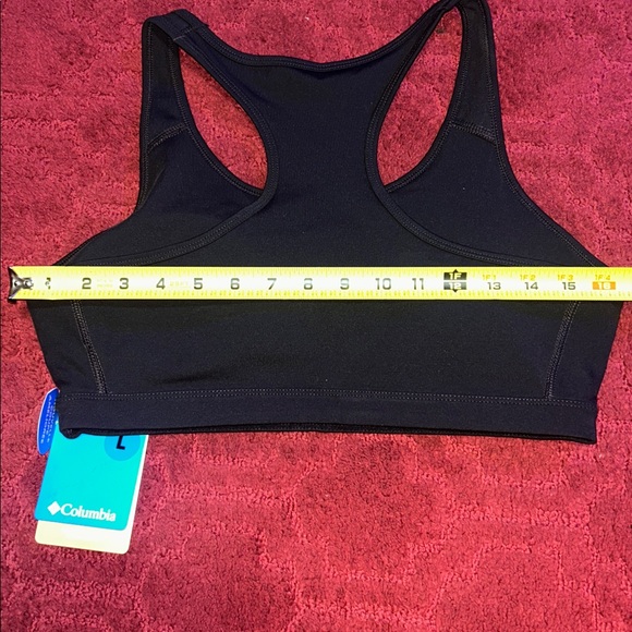 🖤🖤 BRAND NEW WITH TAGS 🖤🖤Columbia Black Active Sports Bra - Picture 3 of 5